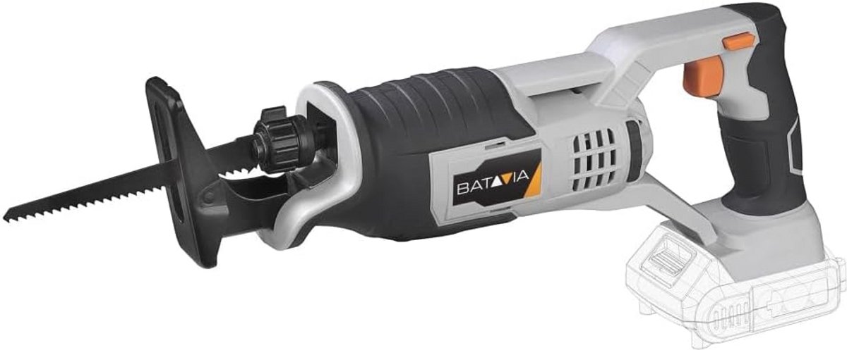 18V Li-Ion Steekzaag - Universele Accu Zaag met Snelspanopname - 36W