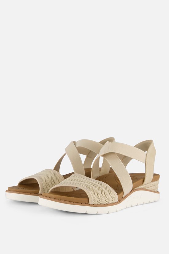 Skechers Arch Fit Beach Kiss-Boho Beyo - Dames Sandalen - Naturel
