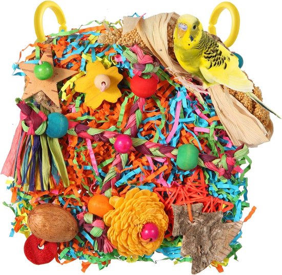 Jouets Pour Oiseaux, Jouets Pour Perroquets, Jouets Pour Oiseaux Fabriqués En Blocs De Bois