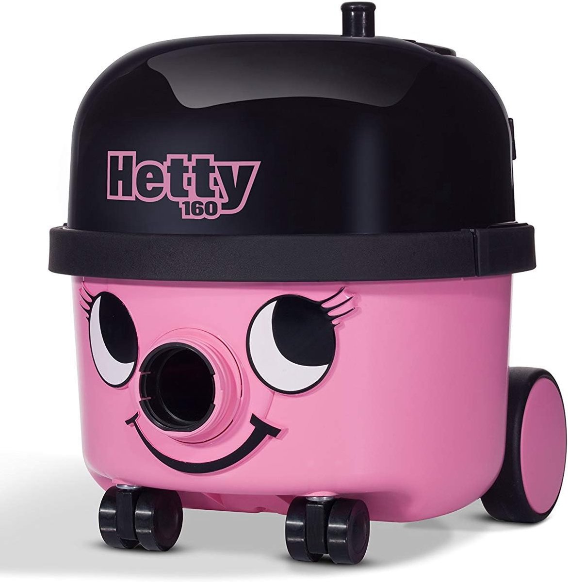 Compacte Roze Stofzuiger met Accessoires en Krachtige Motor