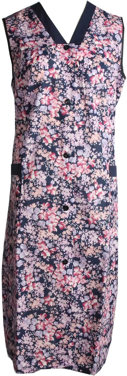 Ma Flodder jasschort Lila/Rose bloemetje 4 - XL