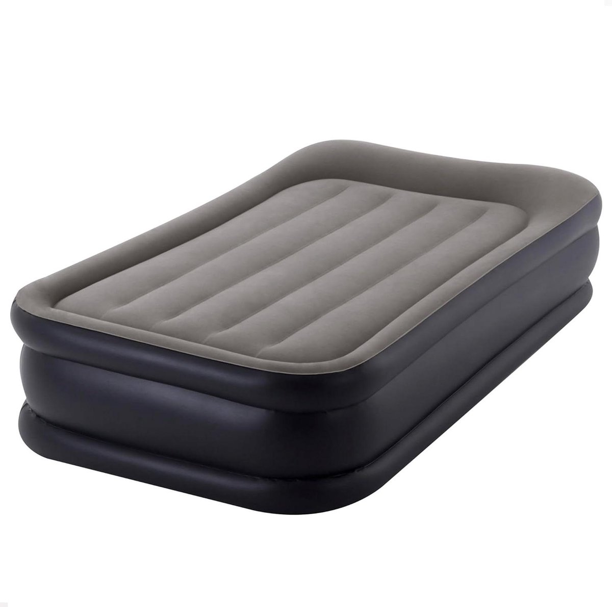 Materasso Dura-Beam Pillow Rest Deluxe Singolo Bicolore con Pompa Elettrica Incorporata 99x191x42 cm - 64132ND
