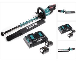 Makita DUH 601 PTE accu heggenschaar 18V 60cm borstelloos + 2x accu 5,0Ah + lader