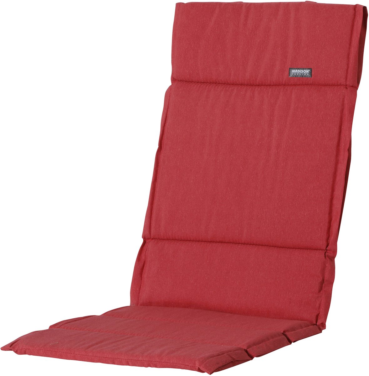 Kussen fiber de luxe ca.125x50cm Panama brick red 2 stuks