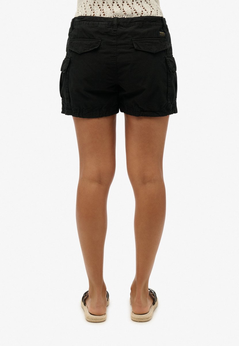 Superdry W7110424a Cargo Shorts S Vrouw Zwart