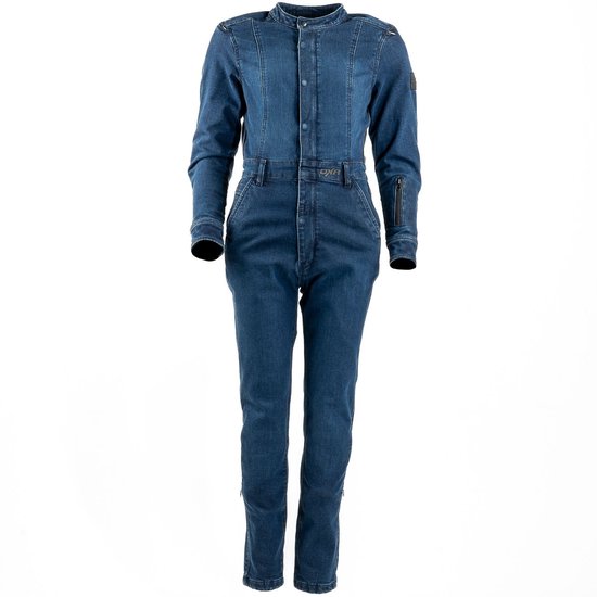 Combinaison textile Motor TRENDY femme 46 Blauw de MOTOBLOUZ