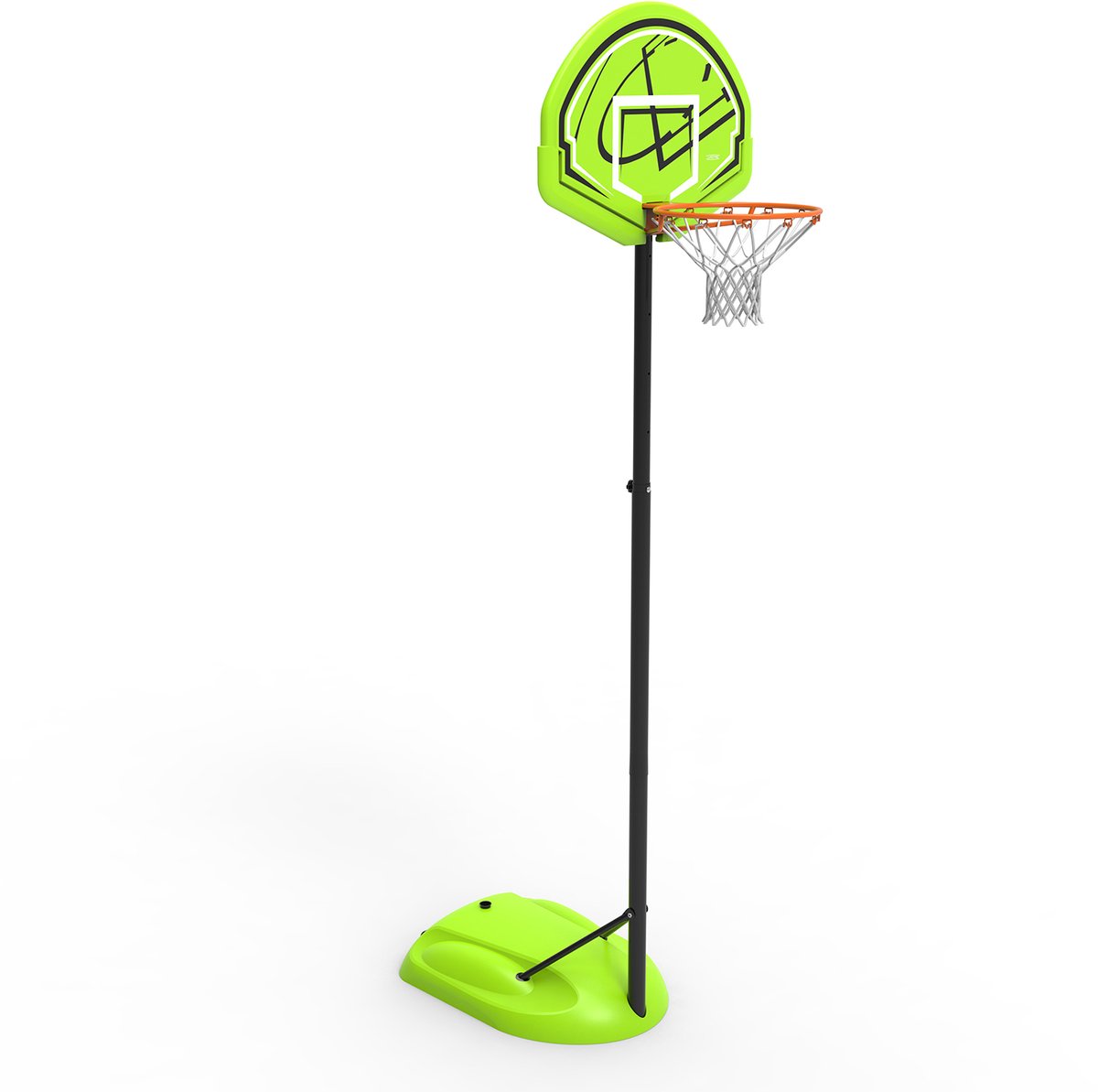 Lifetime basketbal standaard Youth groen