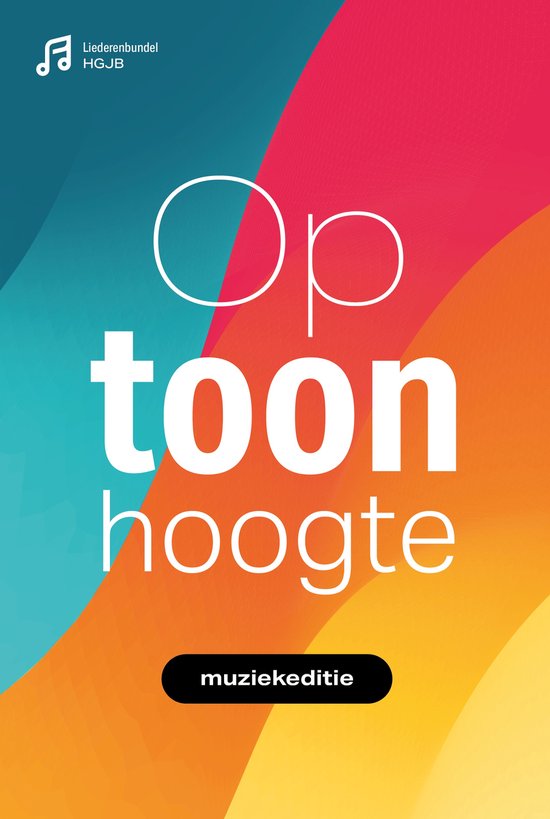 Op toonhoogte 2025 Muziekboek - cover
