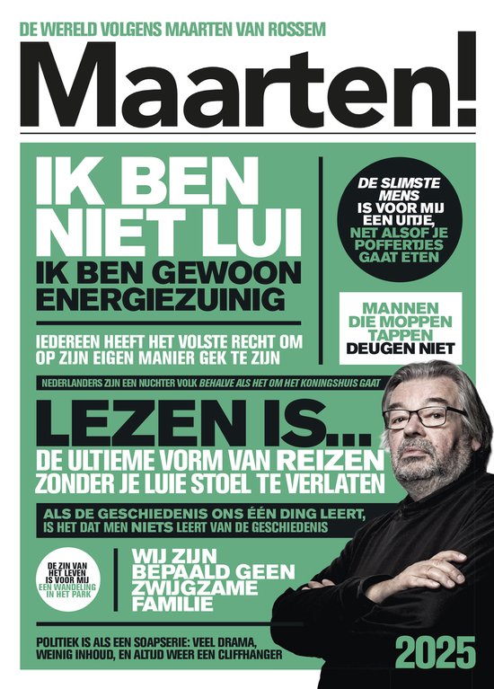 Maarten! Scheurkalender 2025