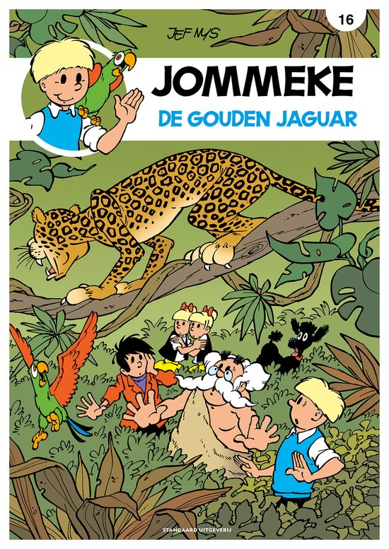 Foto: Jommeke 16 16 de gouden jaguar