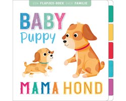First concepts - Baby puppy, mama hond