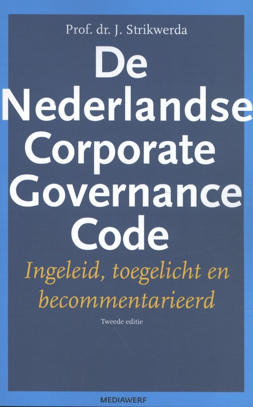 De Nederlandse Corporate Governance Code - cover