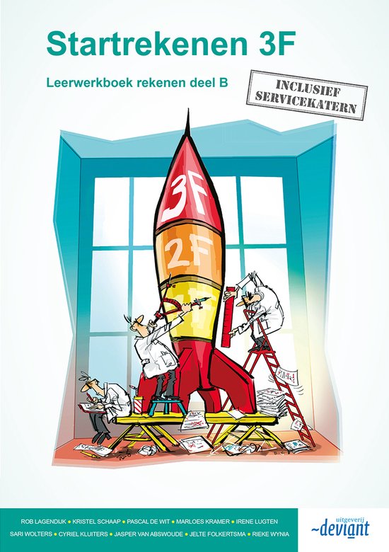Startrekenen leerwerkboek 3F - cover