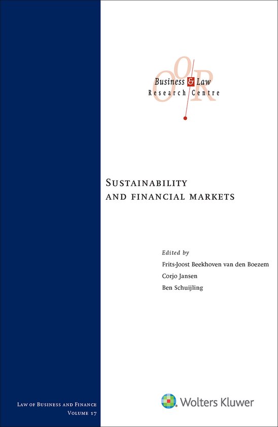Sustainability and financial markets - cover