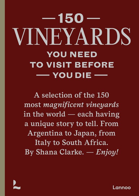 150 Vineyards you need to visit before you die - cover