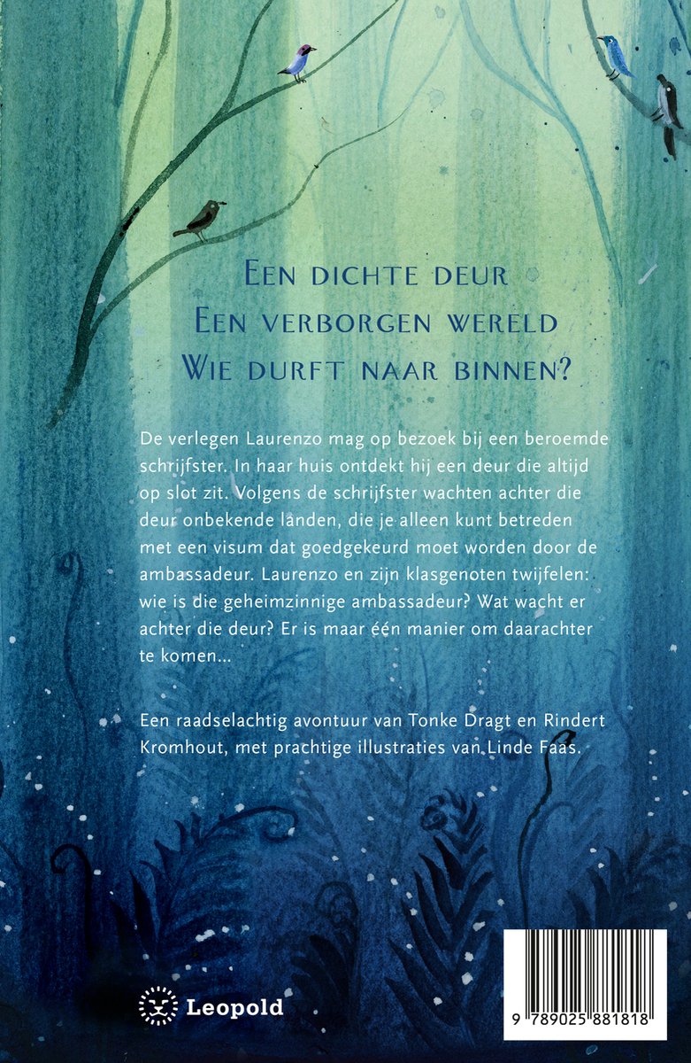 Wie achter deze deur verdwaalt - back cover