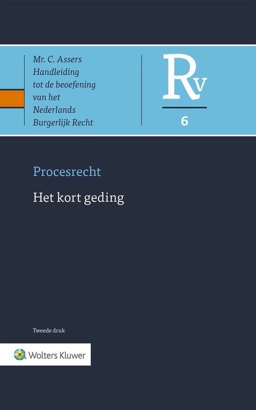 Asser-serie 6 - Procesrecht - cover
