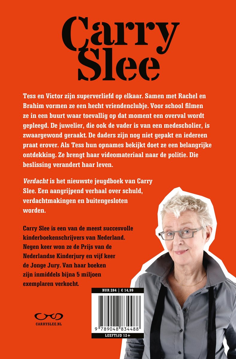 Verdacht - back cover