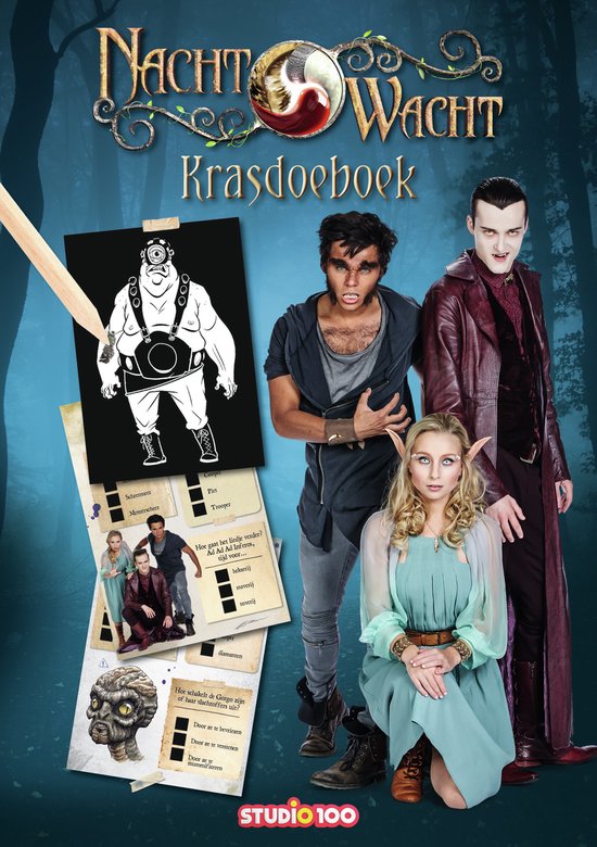 Doeboek Nachtwacht: krasdoeboek (9%) (BODN00000290 - cover