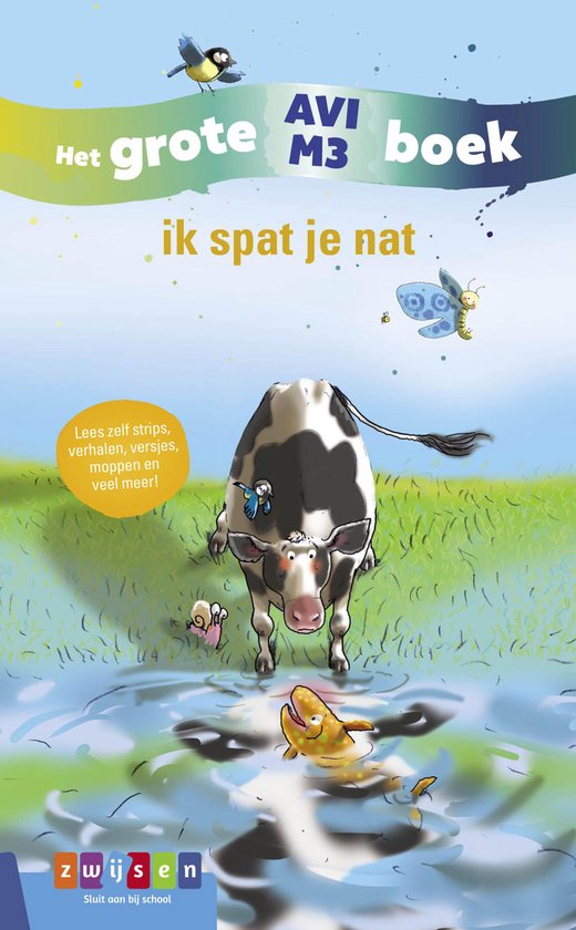 Grote AVI-boeken - ik spat je nat - cover