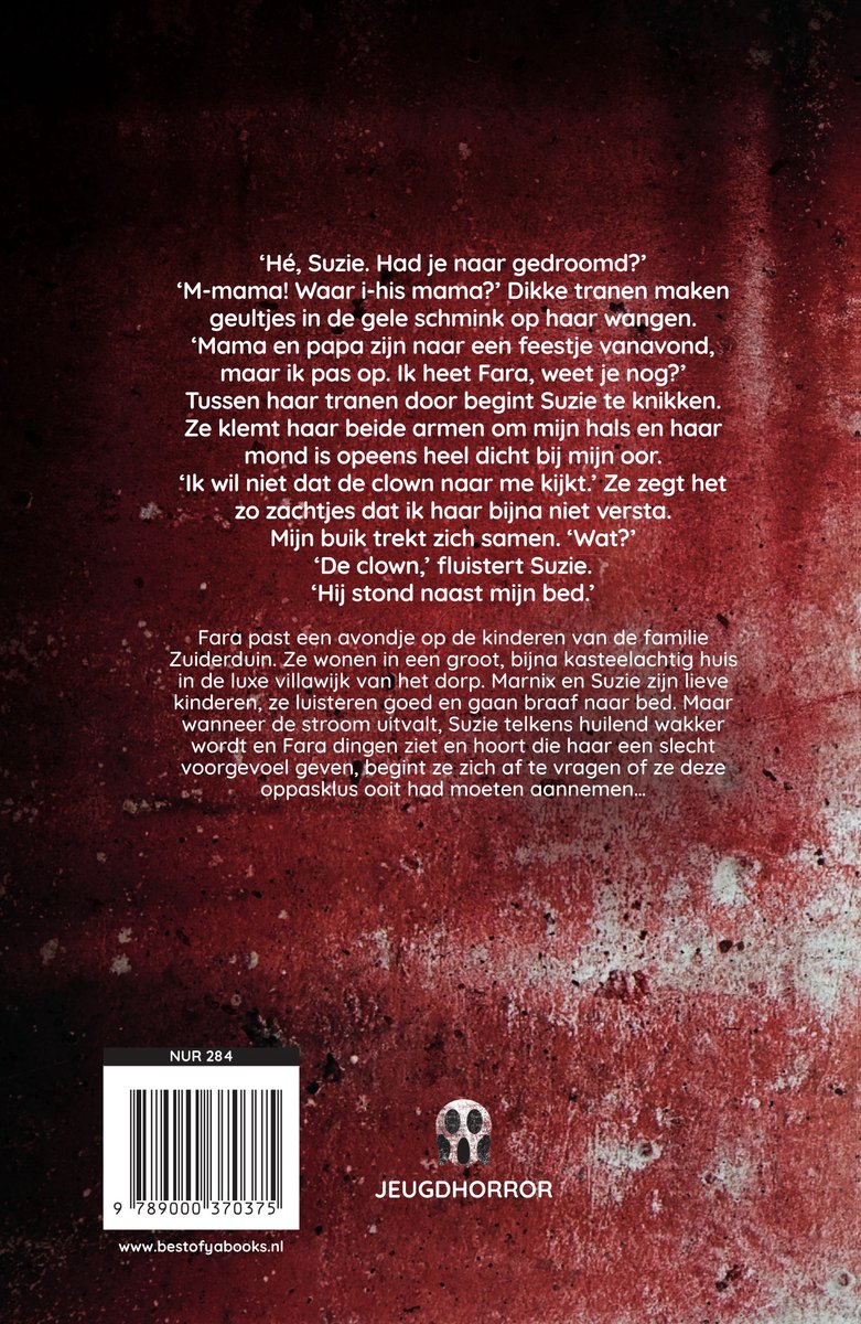 Clownsnacht - back cover