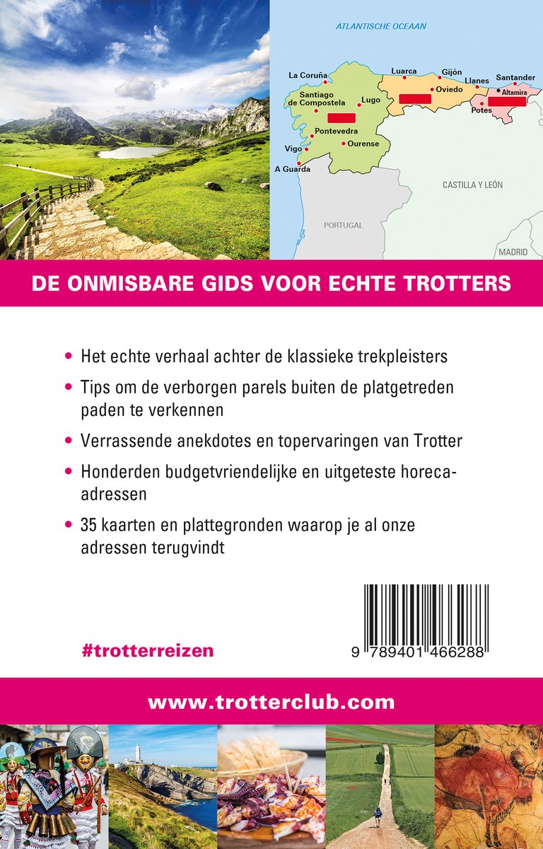 Trotter - Trotter Noordwest-Spanje - back cover