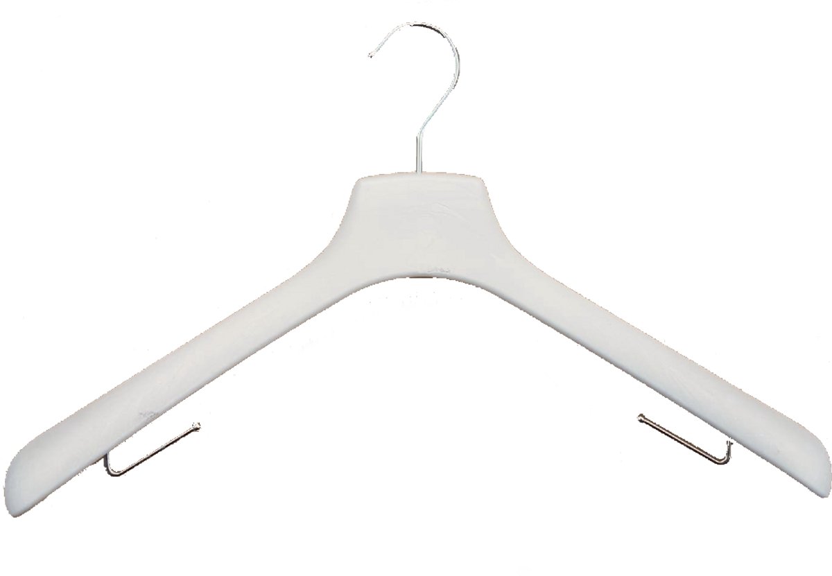 Trouwjapon hanger - Mainetti - NSAR 46-65 - wit