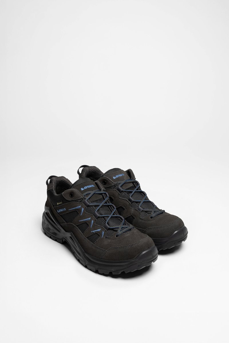 SIRKOS EVO GTX LO Grafietblauw Herenschoenen Grijs