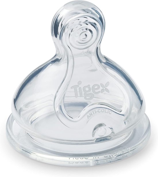 Tigex - Autonomie+ babyfopspeen - anti-kolic brede hals zuiger - + 6 m - 2 stuks - 6+ m van Tigex — afbeelding 4
