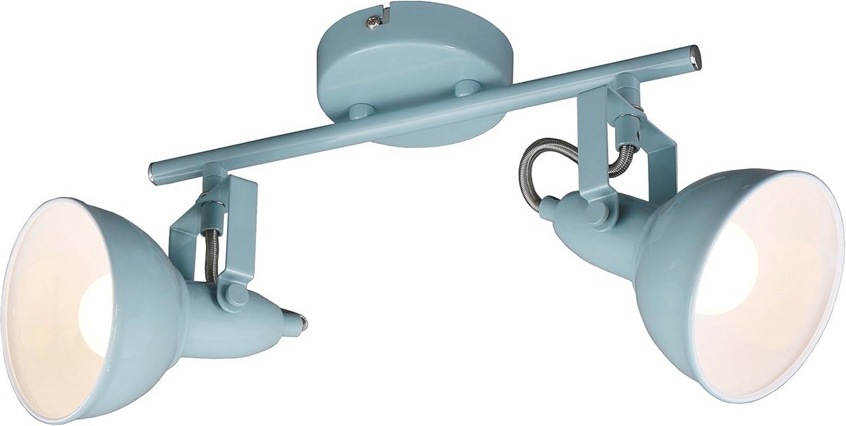 Vintage draaibare plafondlamp, E14 fitting, max. 40 watt, 3-lichts plafondspot voor woonkamer en slaapkamer