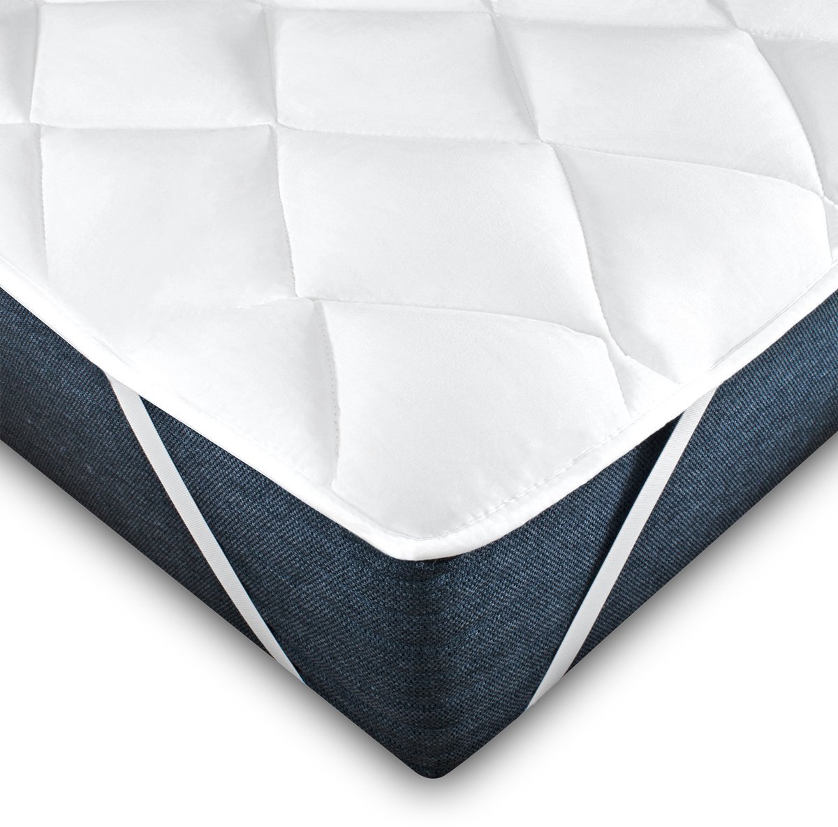 Zachte topper - 140x190 cm - Microvezel - Bed topper - 2 cm hoog
