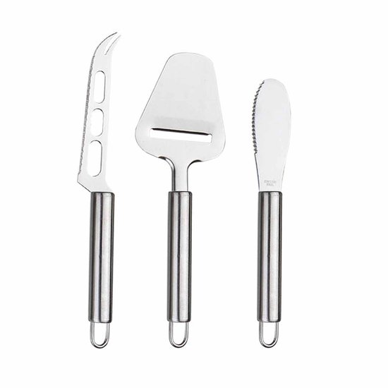 Foto: Boraboi set van 3 luxe kaasmessen voor veelzijdig gebruik in de keuken