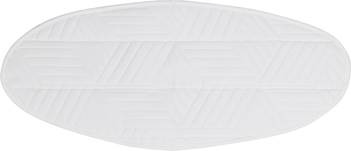 Pretura Topper Matrasbeschermer Ovaal - Tencel - 32 x 75 cm