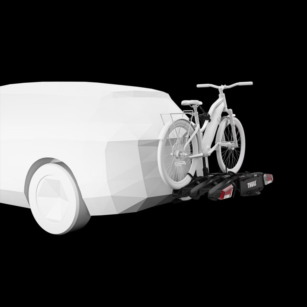 Thule EasyFold 3 - Fietsendrager - Geschikt voor 3 (elektrische) fietsen - Compact Opvouwbaar – foto 8