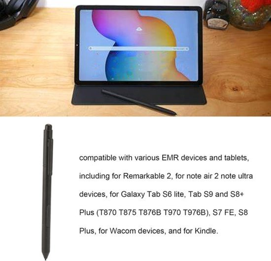 VOVIPO EMR Stylus Met Digitale Gum - Compatibel met Remarkable 2, Note