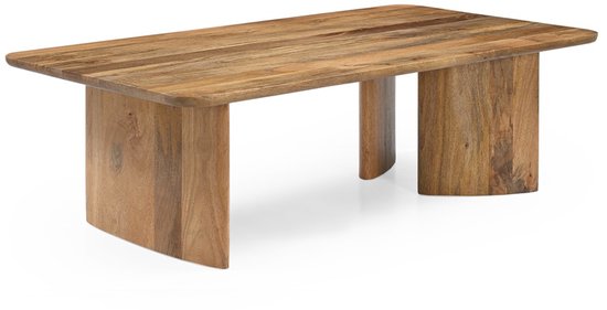 Table basse Benoa Jade rectangulaire naturelle