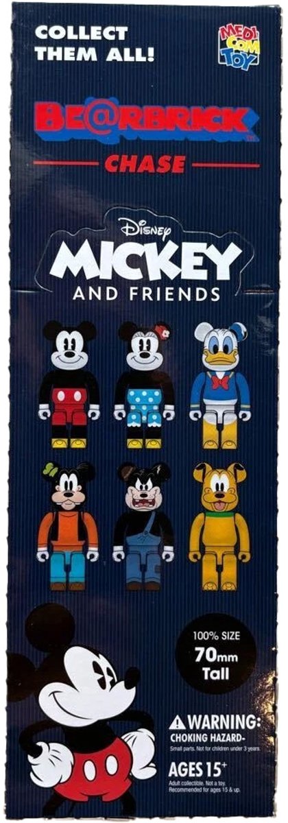 100% Bearbrick Blindbox Chase Series - Mickey and Friends (Sealed case - 12 stuks)