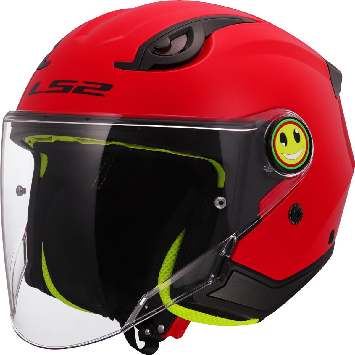 LS2 Kinderhelm Funny II Solid OF622 rood maat L