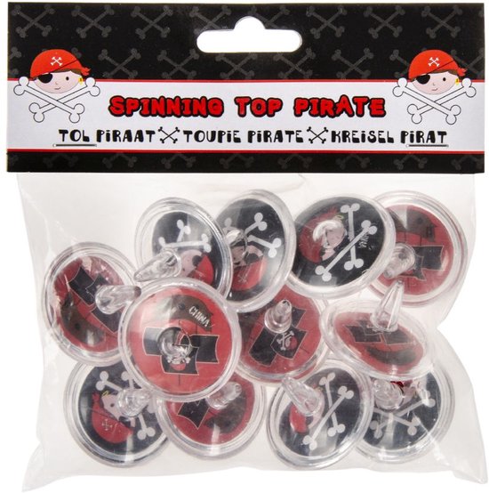 Duckiez Tol Piraat - 12 stuks