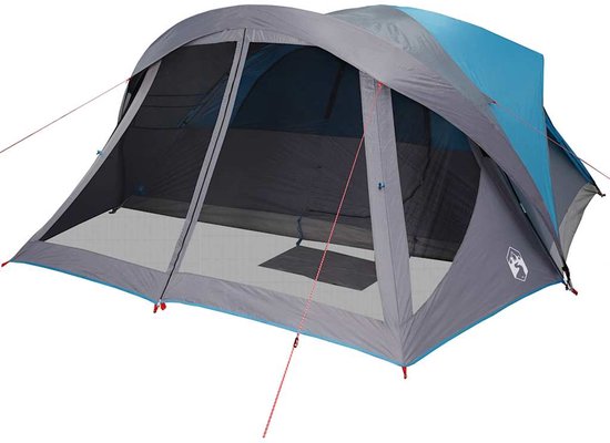 vidaXL - Gezinstent - 6-persoons - waterdicht - blauw van Vidaxl — afbeelding 4