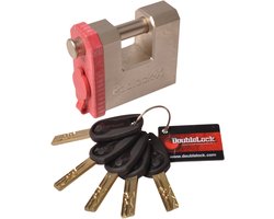 DoubleLock Padlock X - SCM gekeurd - Los slot fixed lock.