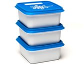 Boîte de rangement - boîte congélateur Alaska content 500 ml lot de 3 pièces