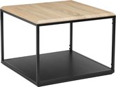 Taion | Table basse carrée Look Chêne Zwart