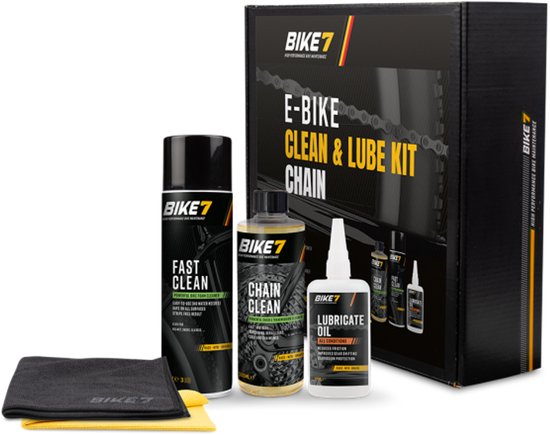 Bike7 E-Bike Clean & Lube Kit - chain clean - 150ml - 500ml