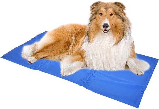 Duvo+ Koelmat Hond - Blauw - L - 90 x 50 cm