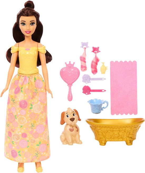 Disney Princess Bella Pop Met Puppy Geel — afbeelding 3