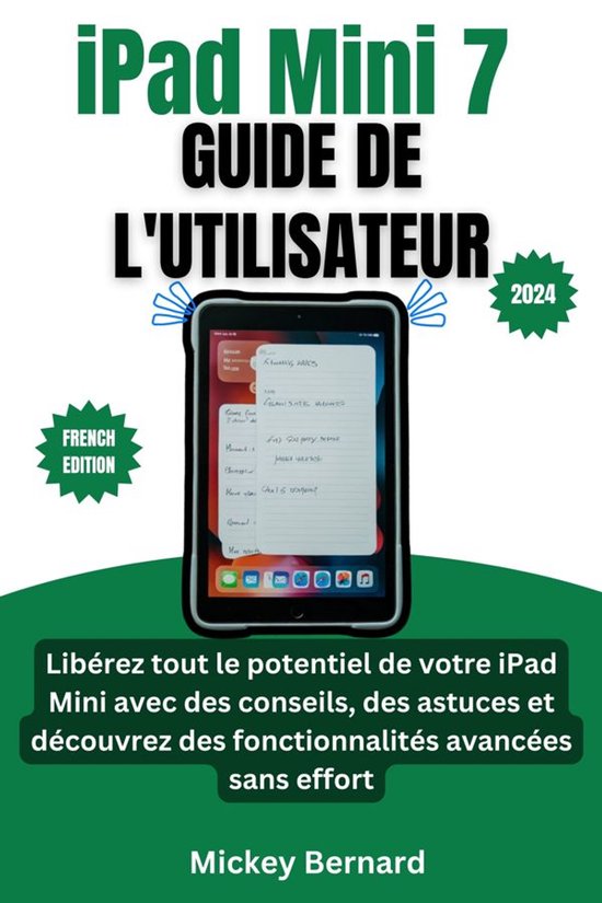 iPad Mini 7 Guide de l'utilisateur - cover