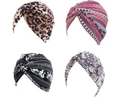 Dayshake Chemomutsen Dames - 4 stuks - Chemo Muts - Beanie - Beenie
