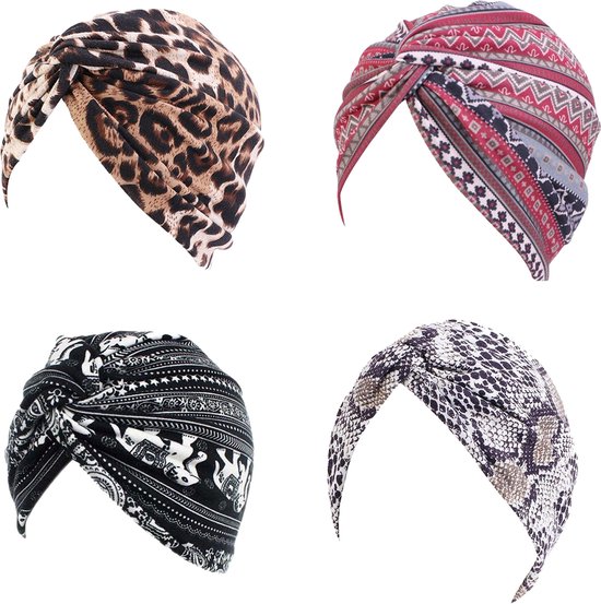 Dayshake Chemomutsen Dames - 4 stuks - Chemo Muts - Beanie - Beenie