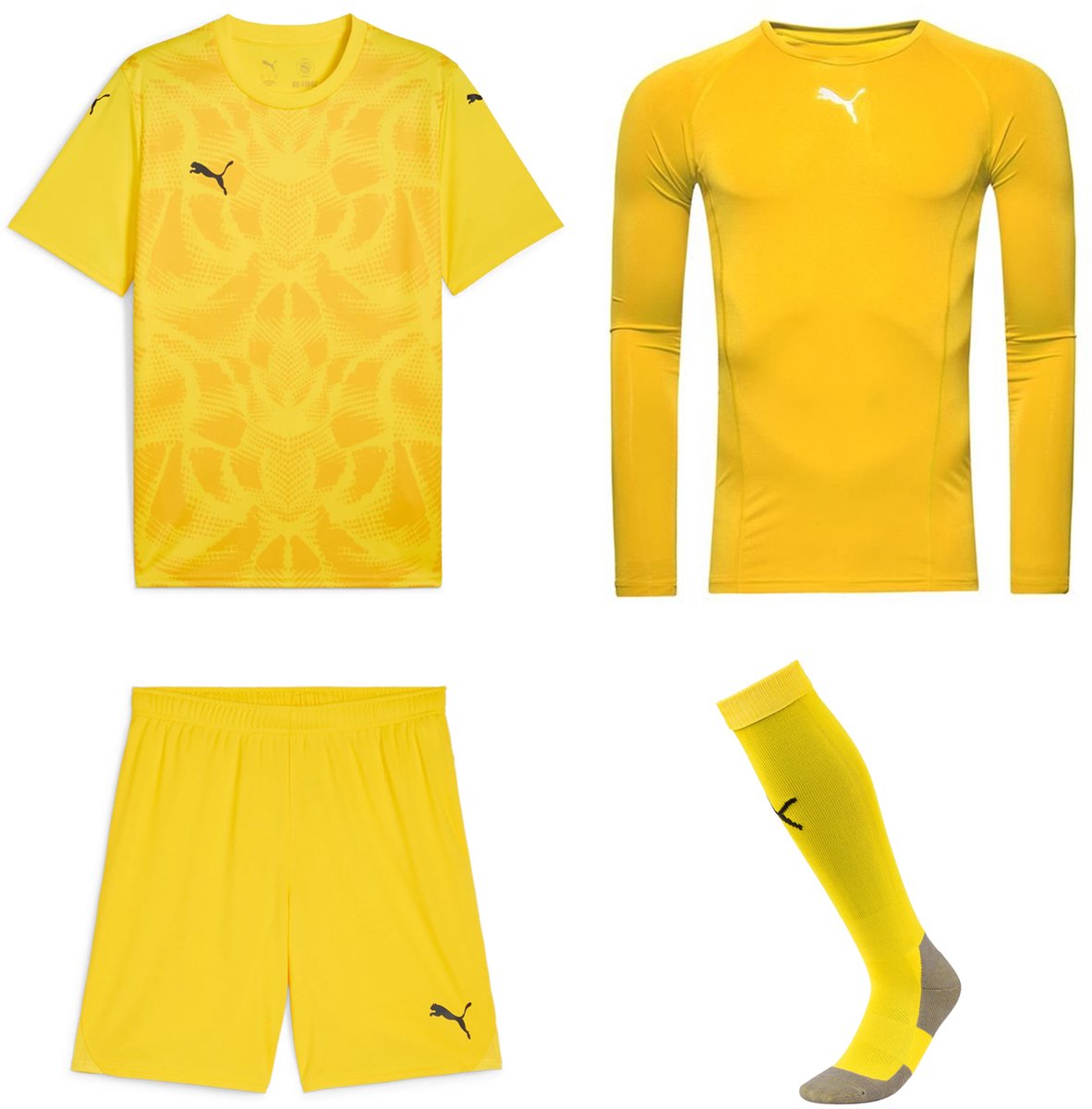 Puma Team Ultimate Keeperstenue Yellow